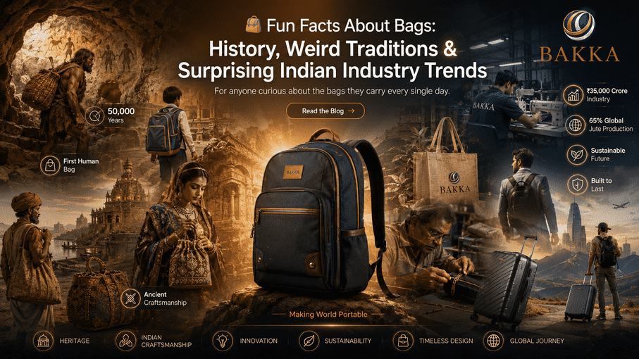 🎒 Fun Facts About Bags: History, Weird Traditions & Surprising Indian Industry Trends