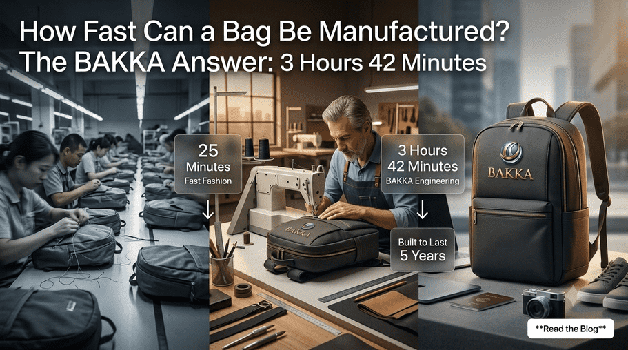 How Fast Can a Bag Be Manufactured? The BAKKA Answer: 3 Hours 42 Minutes
