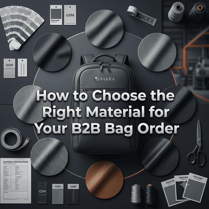 How to Choose the Right Material for Your B2B Bag Order: A Smart Buyer's Guide for Indian Businesses