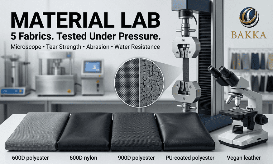Material Lab: Testing 5 Bag Fabrics for Strength & Durability