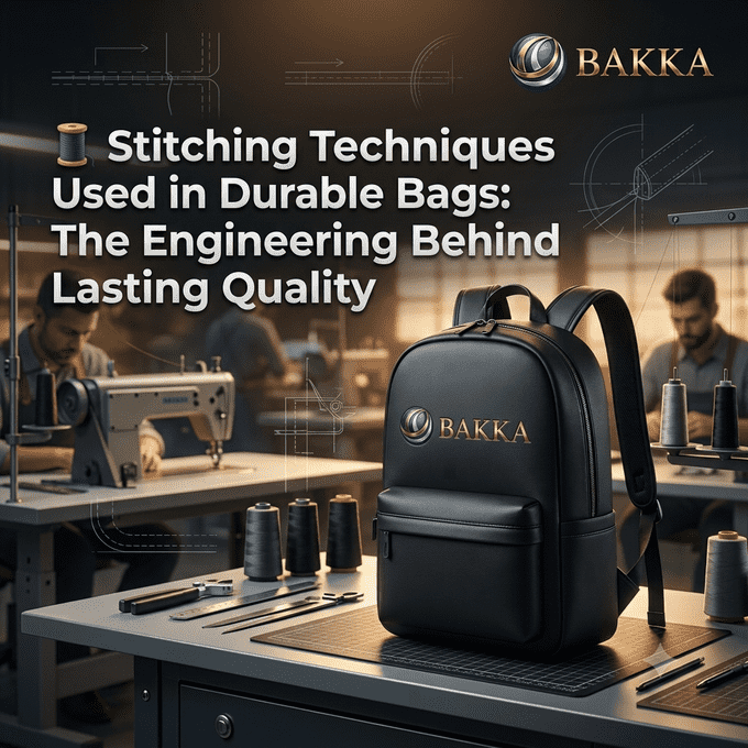 Stitching Techniques Used in Durable Bags: The Engineering Behind Long-Lasting Quality | BAKKA Bags