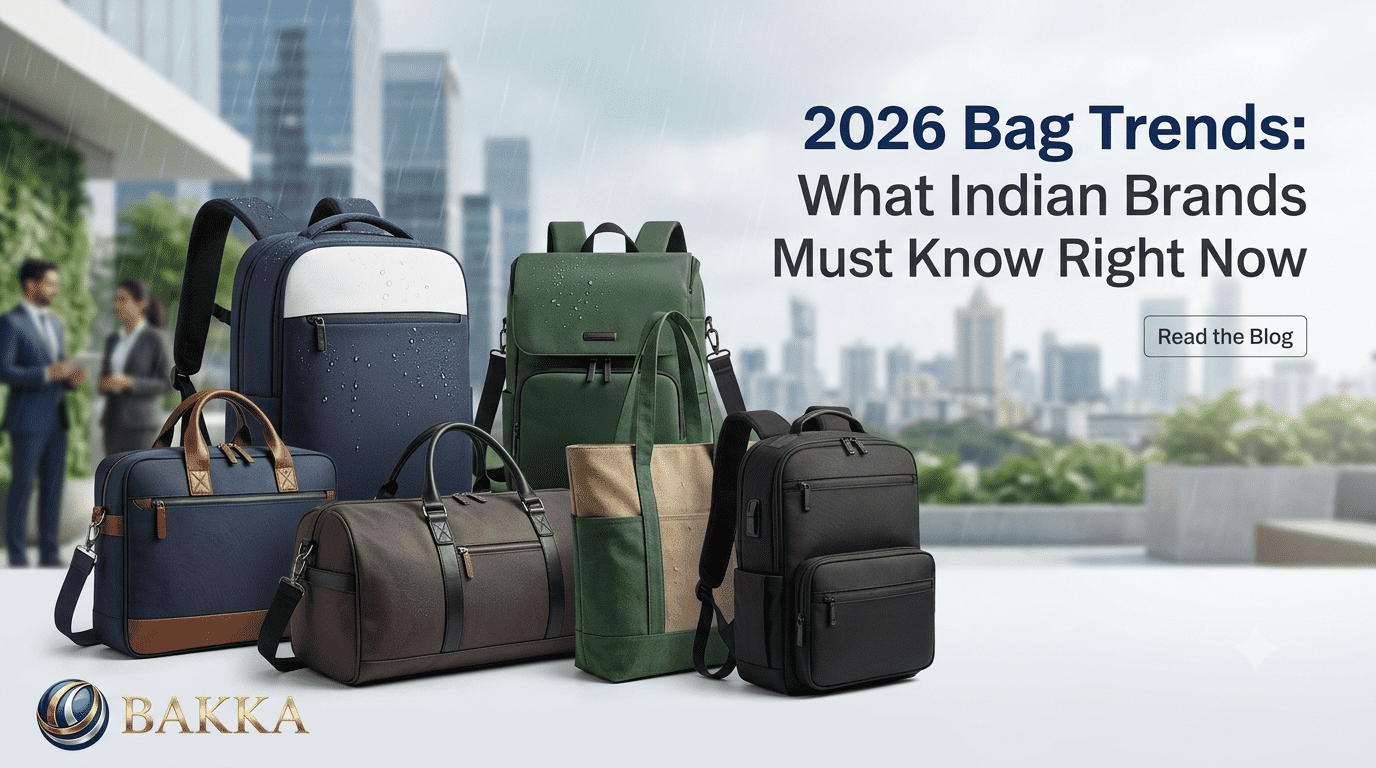 🎒 2026 Bag Trends: What Indian Brands Must Know Right Now I BAKKA Bags