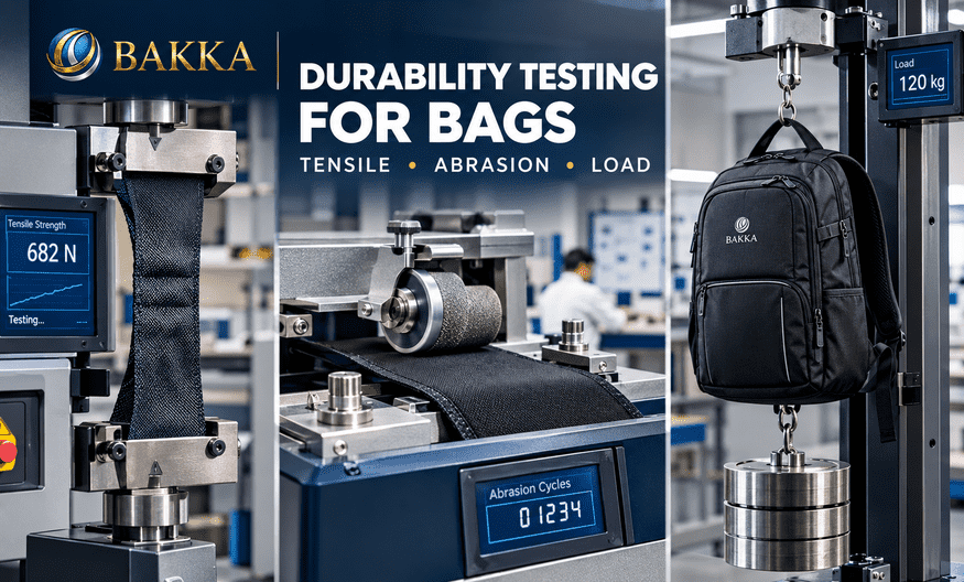 Durability Testing for Bags: Tensile, Abrasion & Load Tests