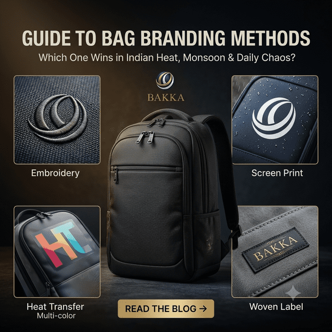 Guide to Bag Branding Methods: Which One Wins in Indian Heat, Monsoon & Daily Chaos?