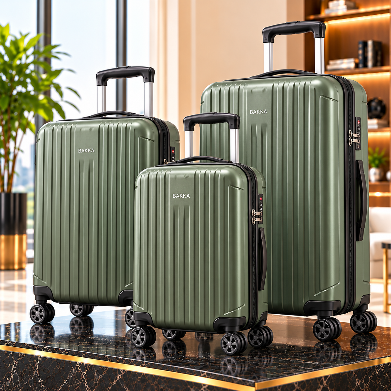  Hard Luggage Set (3-Piece / 4-Piece)