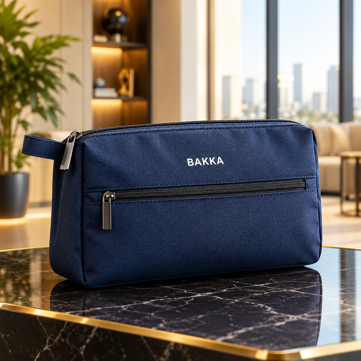 Flat Pouch Toiletry Bag
