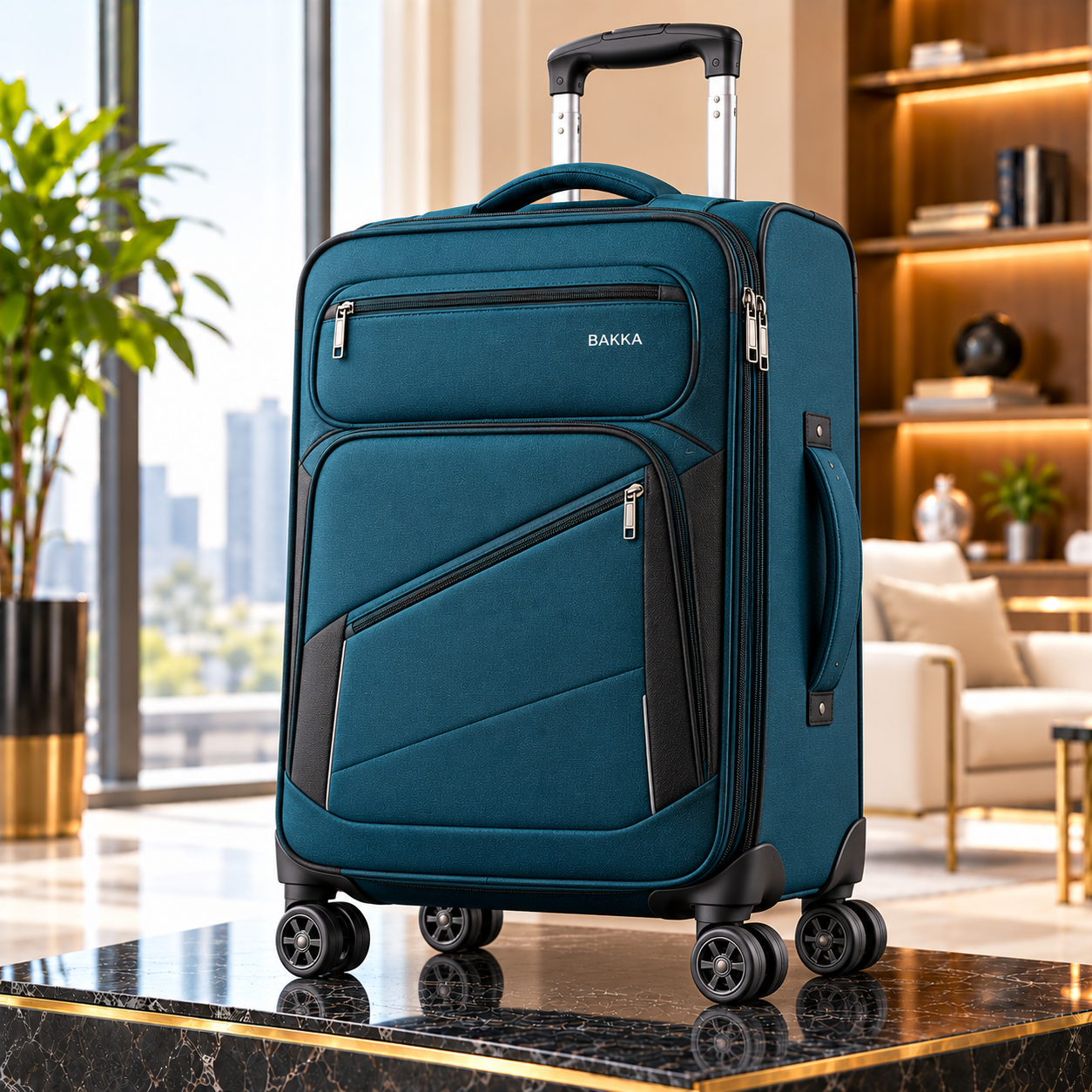 Four-Wheel Spinner Soft Trolley
