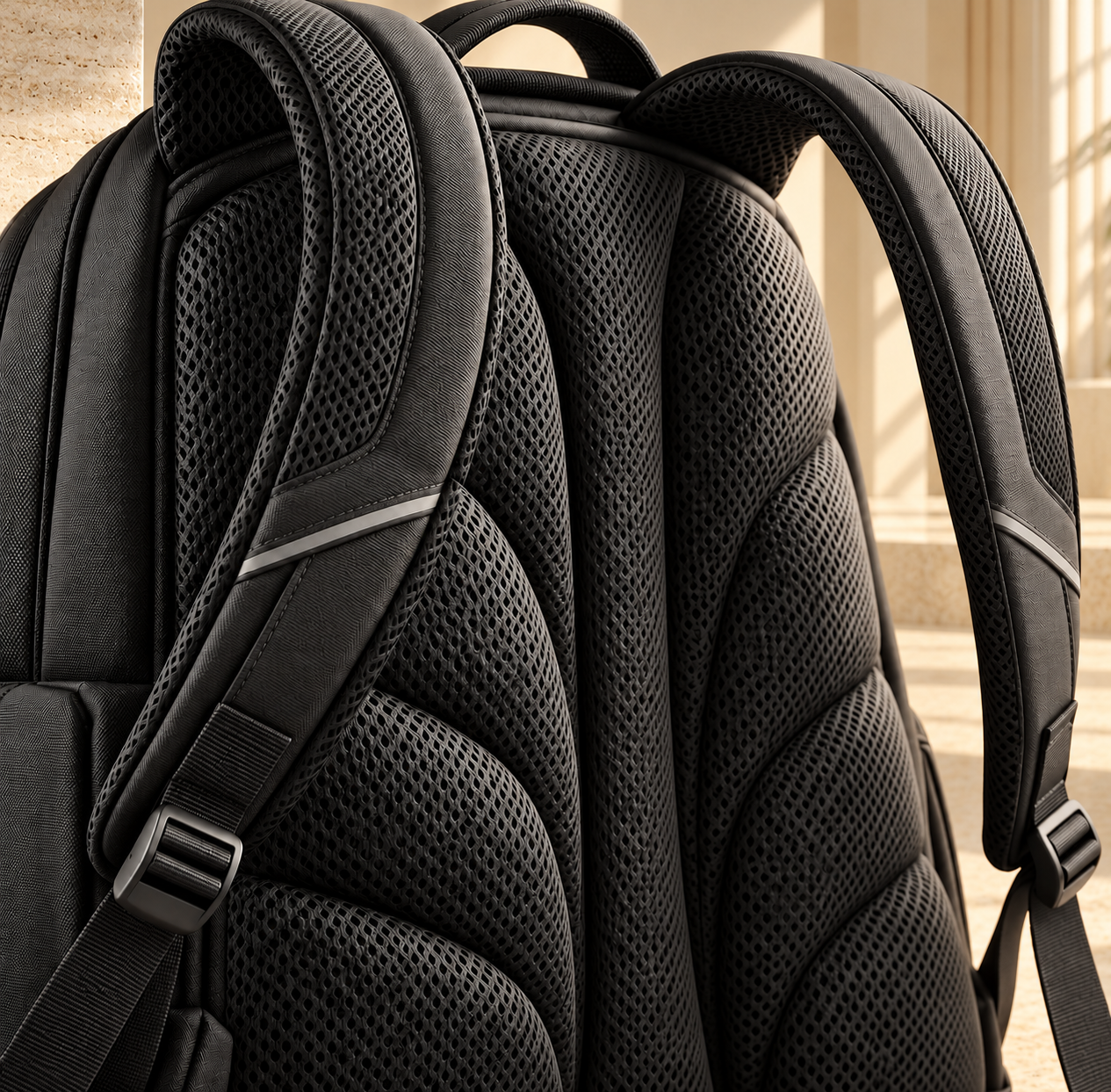Ergonomic Air-Mesh Back Panel 