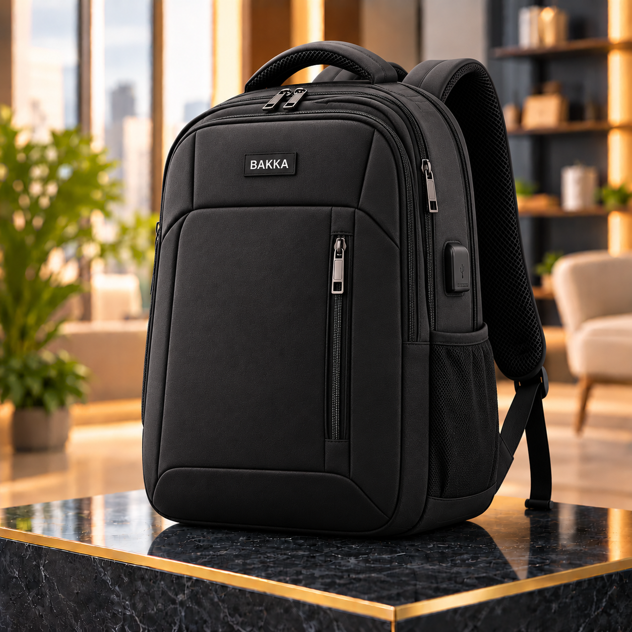 USB Charging Laptop Backpack 