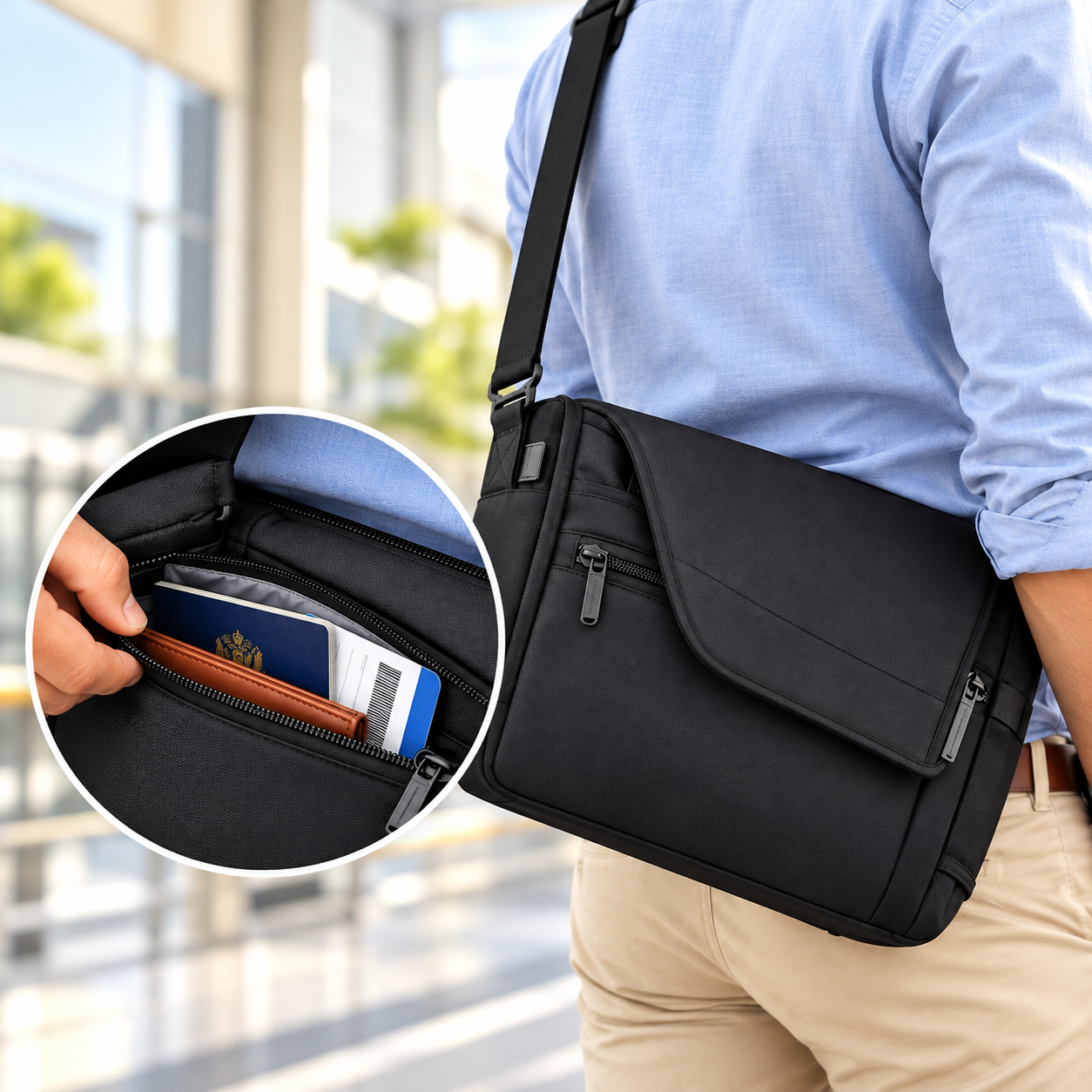 Anti-Theft Rear Pocket